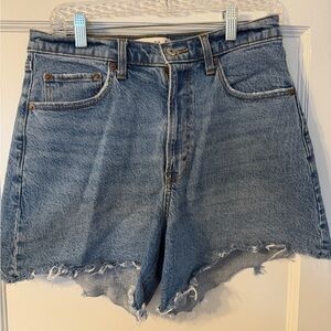 Abercrombie & Fitch Light Blue Denim Jean Shorts